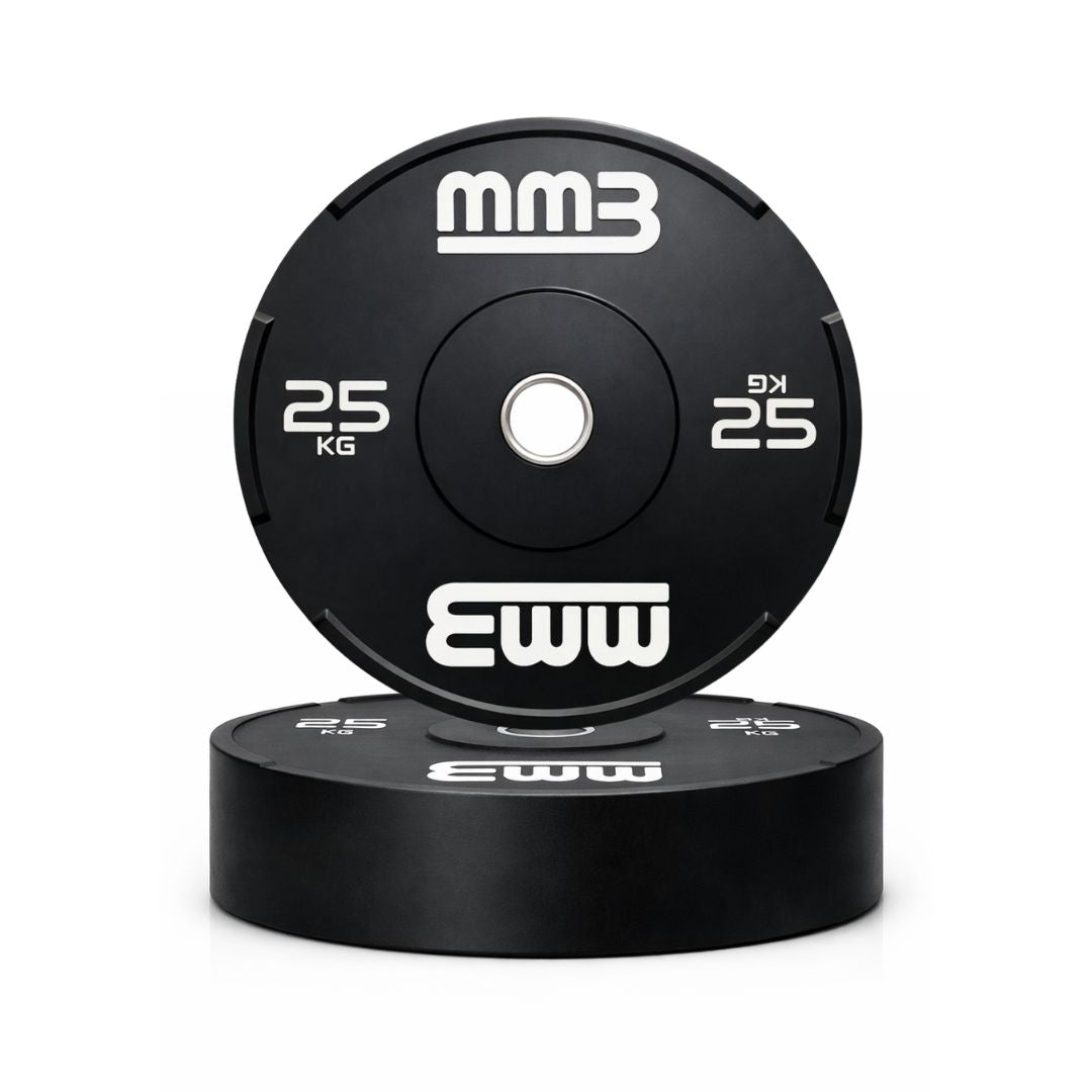 MMB 伊拉克黑色奥林匹克杠铃片(1对)