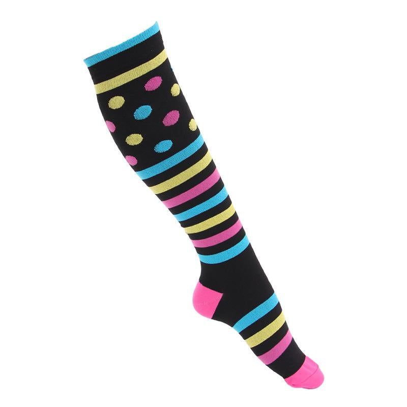 Compression Socks Knee High Men Sports Socks 20-30mmHg Edema Diabetes Varicose Veins Running Women Marathon Compression