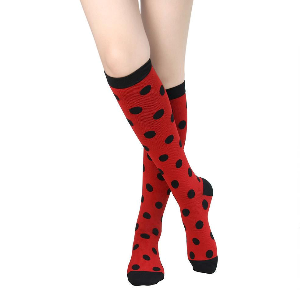 Compression Socks Knee High Men Sports Socks 20-30mmHg Edema Diabetes Varicose Veins Running Women Marathon Compression