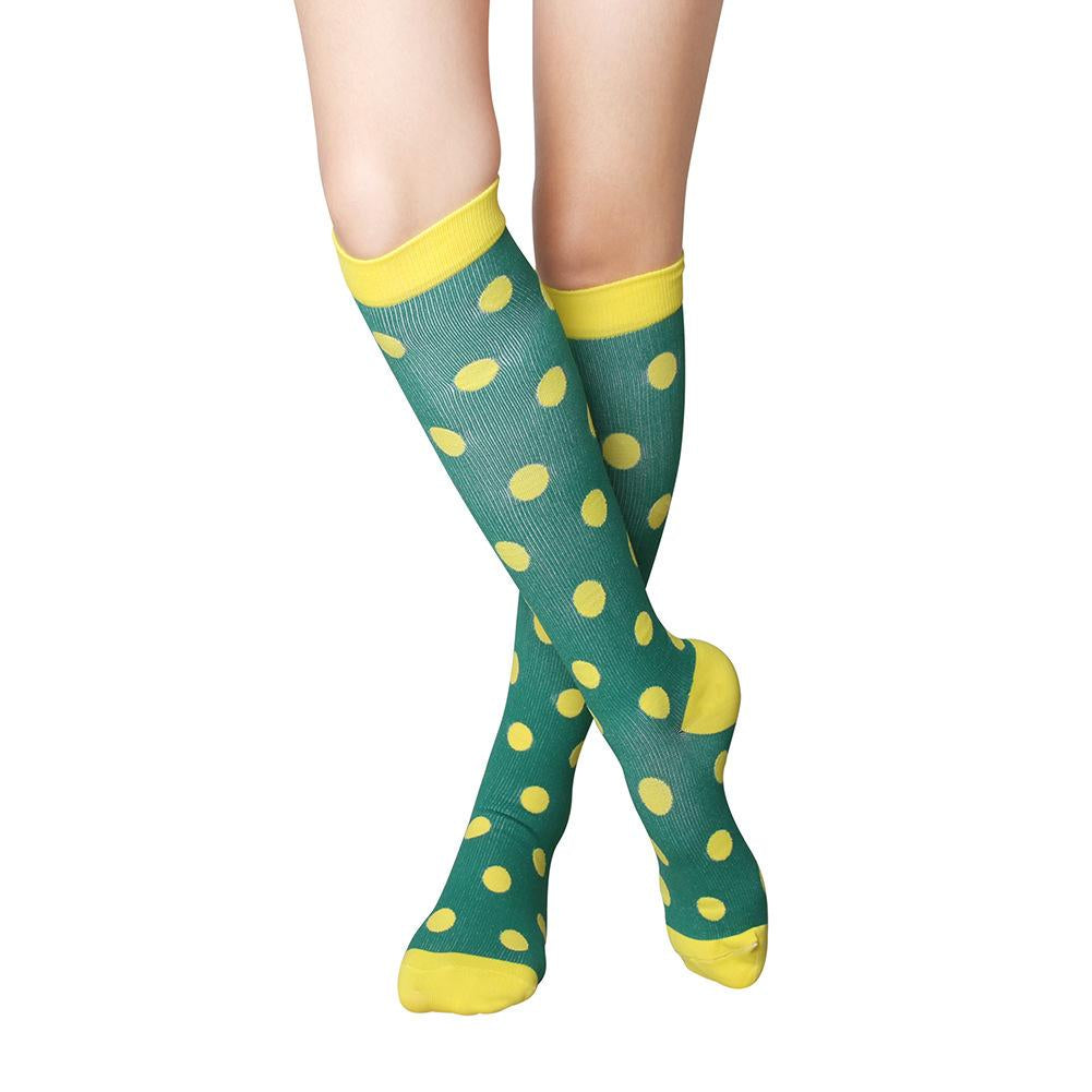 Compression Socks Knee High Men Sports Socks 20-30mmHg Edema Diabetes Varicose Veins Running Women Marathon Compression