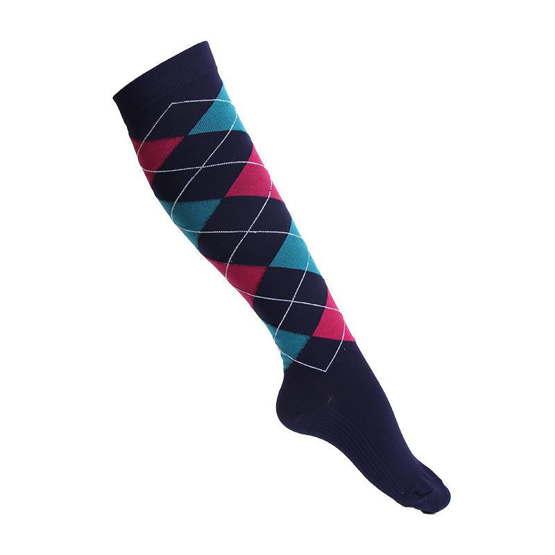 Compression Socks Knee High Men Sports Socks 20-30mmHg Edema Diabetes Varicose Veins Running Women Marathon Compression