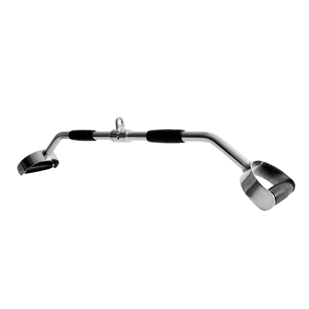 Home Gym Cable Attachment Handle Machine Exercise Chrome PressDown Strength Training Home Gym