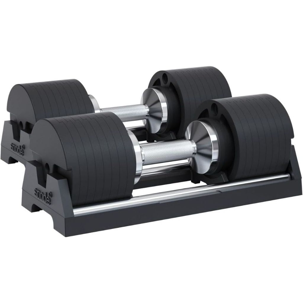 SNODE AD80 Drop Resistance 80 lbs Adjustable Dumbbell Set- Exhaustion Training Weights Adjustable Dumbbells-