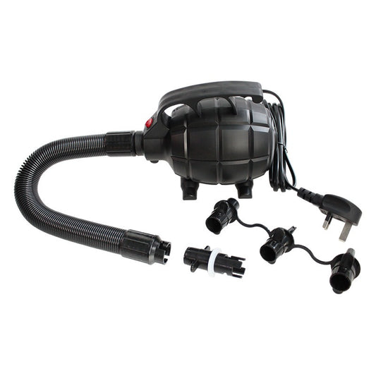 Electric Air Pump High Power Electric Air Pump 600W Portable Inflator Pump with 4 Sizes Nozzle UK plug