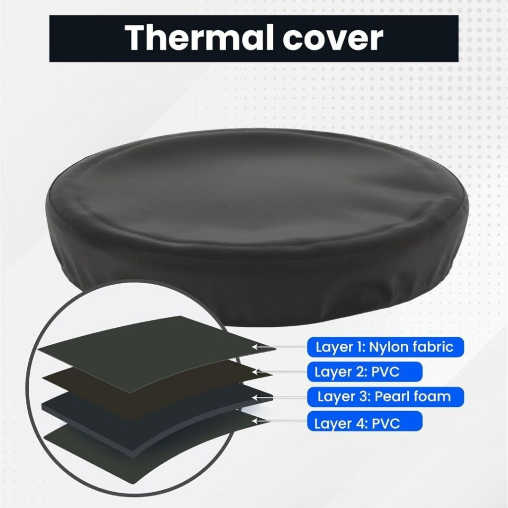 Ice Bath Tub for Athletes with Cover: 320 Litres Cold Plunge Tub for Recovery