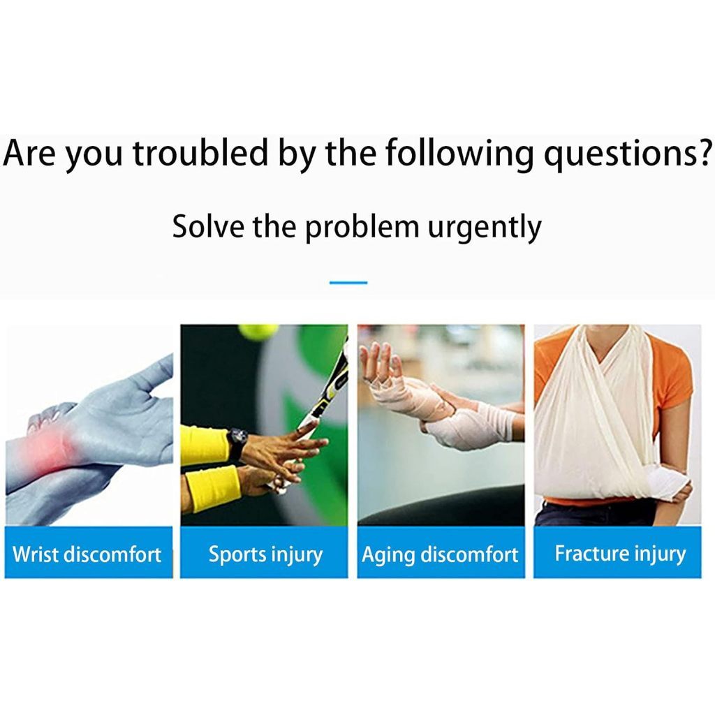Wrist Splint Brace – Carpal Tunnel Relief, Tendonitis, Adjustable Breathable Support Left/Right S/M/L