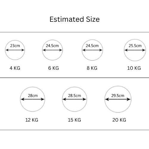 Fitness Slam Ball No Bounce Weights Medicine Ball Heavy Duty Rubber Power Strength Training Fitness Gym Home Workout Equipment Core Ab Exercises Bootcamp MMA Boxing