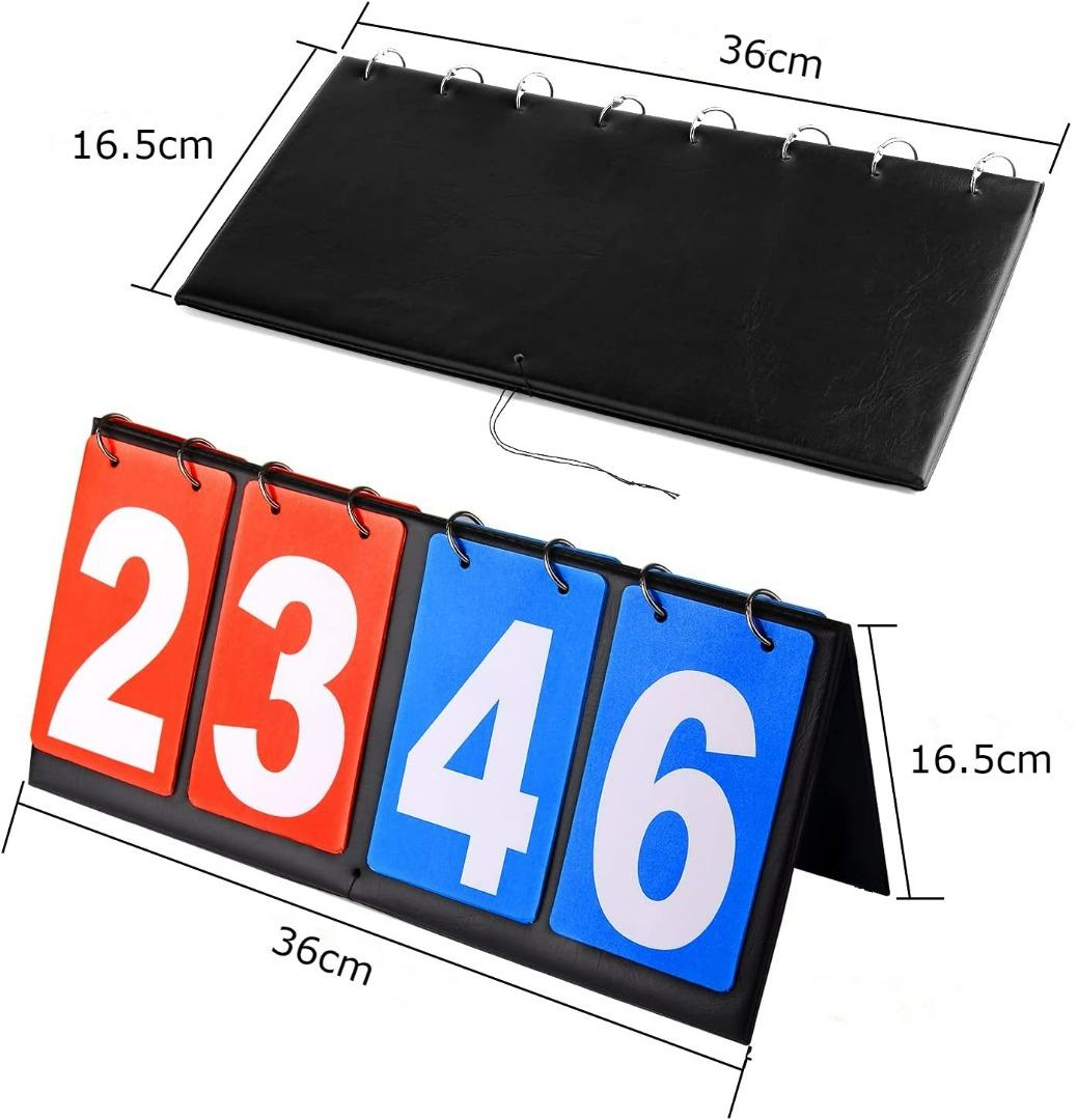 Scoreboard Flipping Counter Board Sports Equipment Digit Basketball Table Tennis Badminton Game Board