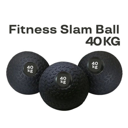 Fitness Slam Ball No Bounce Weights Medicine Ball Heavy Duty Rubber Power Strength Training Fitness Gym Home Workout Equipment Core Ab Exercises Bootcamp MMA Boxing