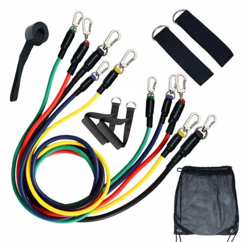 11 piece resistance Band p90x