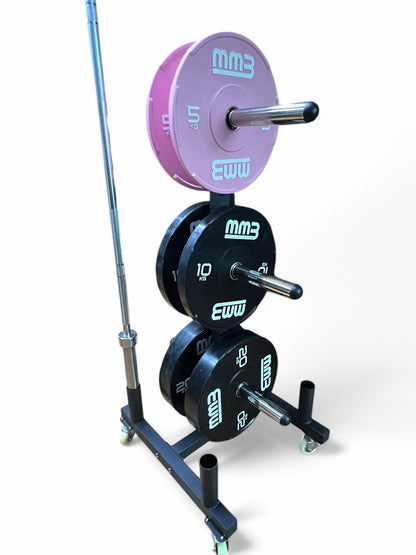 MMB Polla Weight Plate and Barbell Storage Rack