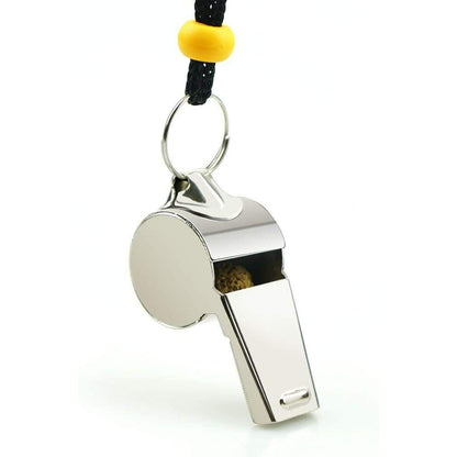 2 Pack Stainless Steel Sports Whistles