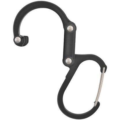 Garu Clip 360 – Versatile 3-in-1 Rotating Carabiner & Gear Hook for Hands-Free Storage