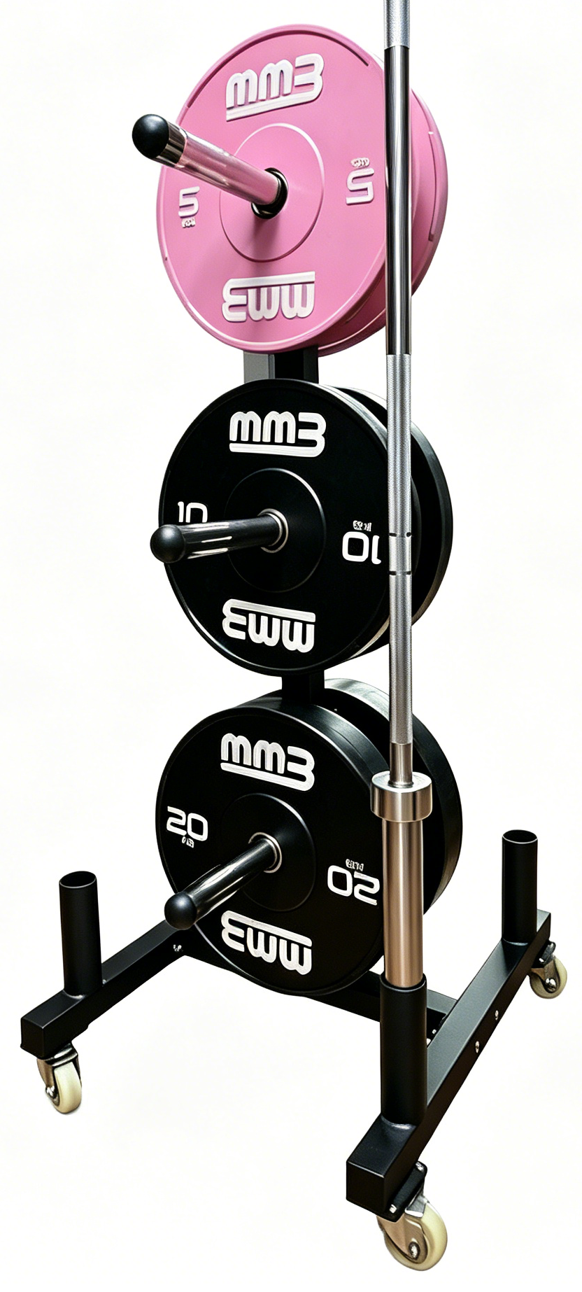 MMB Polla Weight Plate and Barbell Storage Rack