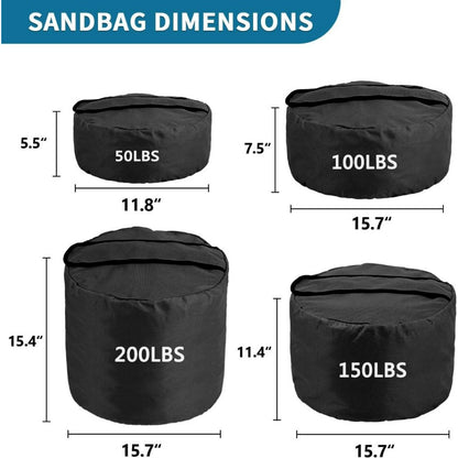 Training Sandbag, Heavy Duty Workout Sandbags Fitness Weights Sand Bags for Training, Exercise, Fitness, Cross, Military Conditioning, Strength Training