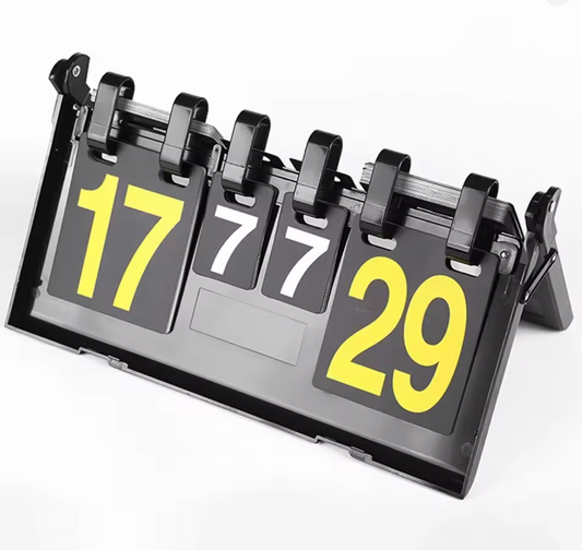 Scoreboard Flipping Counter Board Sports Equipment Digit Basketball Table Tennis Badminton Game Board