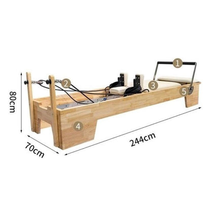 KKOCH实木普拉提器械床，韩式设计