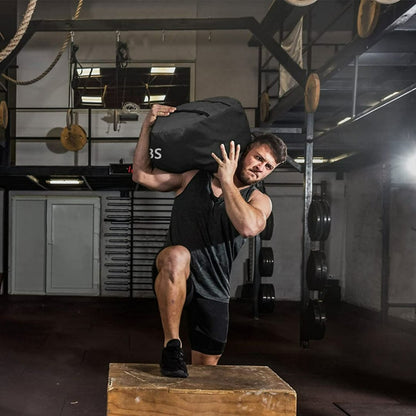 Training Sandbag, Heavy Duty Workout Sandbags Fitness Weights Sand Bags for Training, Exercise, Fitness, Cross, Military Conditioning, Strength Training