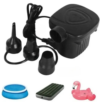 Electric automatic compressor pump Lebecom Air Pump GR-109 for inflating air mattresses, balls and Boats 3 adapters 220v From the  mains