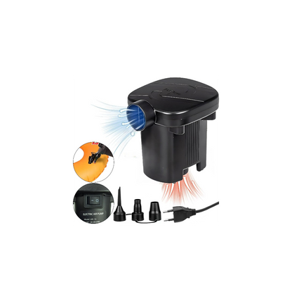 Electric automatic compressor pump Lebecom Air Pump GR-109 for inflating air mattresses, balls and Boats 3 adapters 220v From the  mains