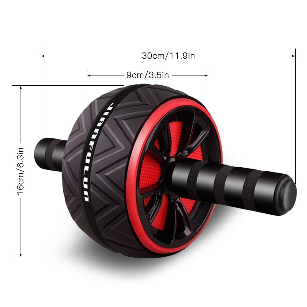 Abs Roller black with red