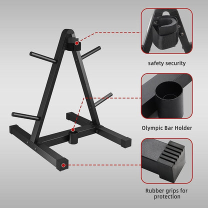 Achtros A Frame Weight Plate Rack