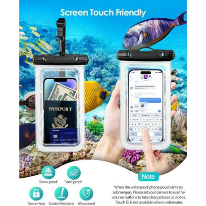 Ultimate Waterproof Phone Pouch: Beach-Ready Bag for iPhone 15 14 13 12 Pro Max (Up to 8.3"), IPX8 Rated for Kayaking and Beach Adventures
