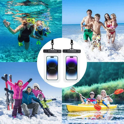 Ultimate Waterproof Phone Pouch: Beach-Ready Bag for iPhone 15 14 13 12 Pro Max (Up to 8.3"), IPX8 Rated for Kayaking and Beach Adventures