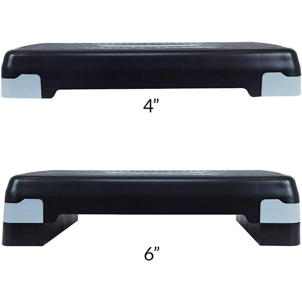 Adjustable Stepper Step Platform/Black Orange