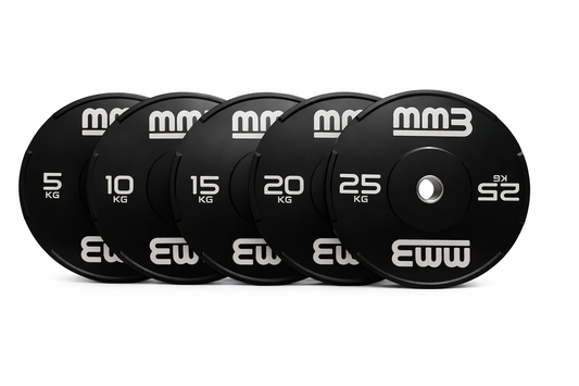 MMB 伊拉克黑色奥林匹克杠铃片（1对）