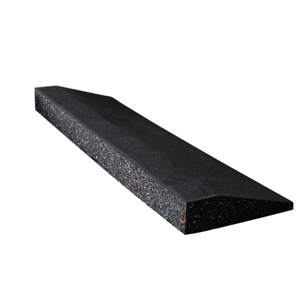 Rubber Gym Mat Skirting Connector Crossfit Flooring Edge Corner High Density EPDM