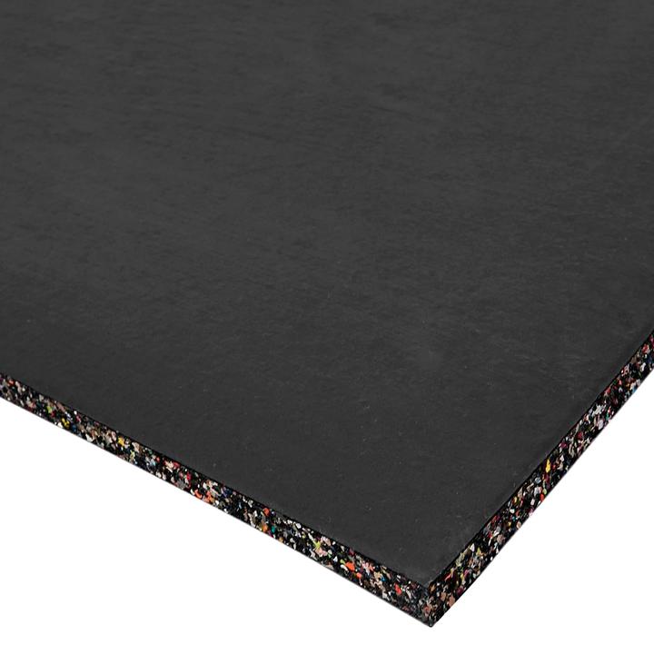 Rubber gym mats High Density EPDM Rubber Tile Mat With Connector 20mm Thickness Crossfit Gym Flooring