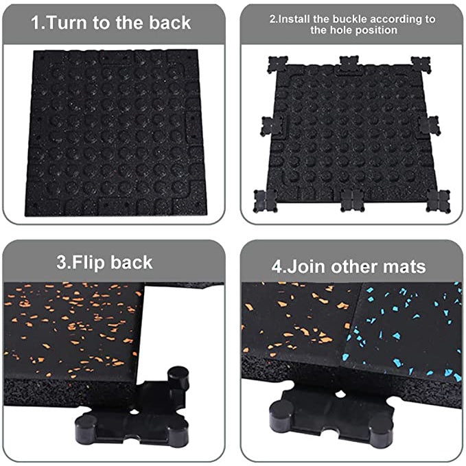 EPDMC Mat Black 50*50 30mm