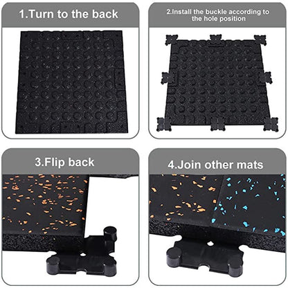 EPDMC Mat Black 50*50 30mm