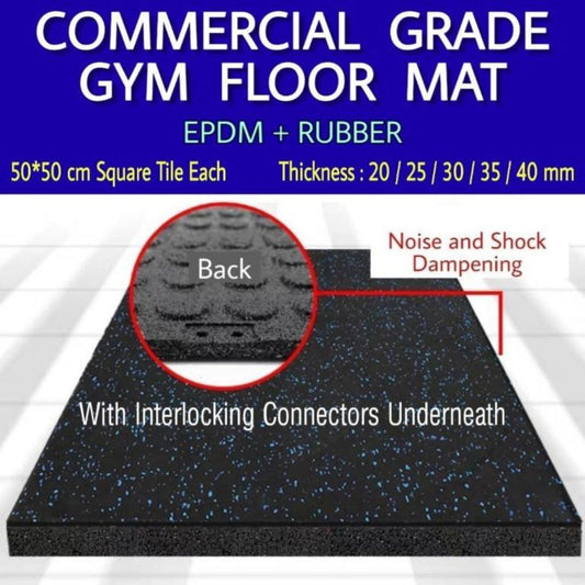 EPDM Skirting 30mm Speckled