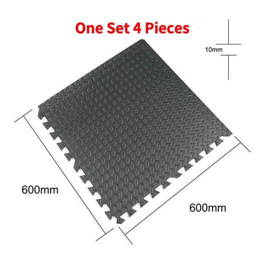 EVA 25mm Mat Set Black 4 Pieces