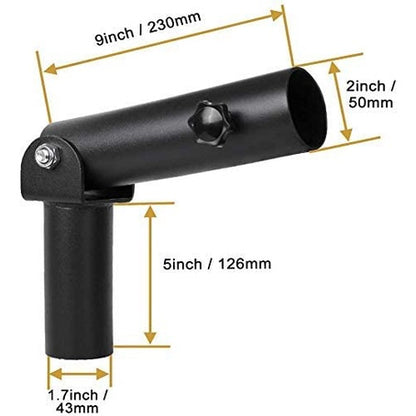 Landmine Attachment Workout T-Bar Row Platform, Barbell T-Bar Row Plate Post Insert Landmine Full 360°Swivel & Easy to Install, Easy Use in Small Spaces, Great for Back Exercises & Entire Body Strength