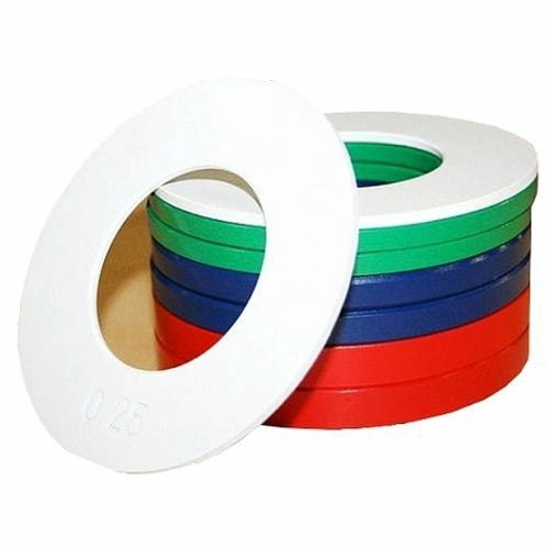 Fractional Barbell Olympic Weightlifting Plate Set