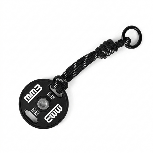 MMB Mikro 20kg Weight Plate Keychain – Mini Plate, Maximum Attitude