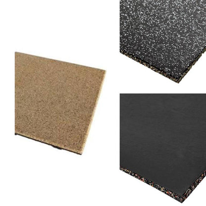 Rubber gym mats High Density EPDM Rubber Tile Mat With Connector 20mm Thickness Crossfit Gym Flooring