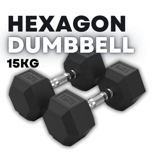 Hexagon hex Dumbbell 15kg kipfit