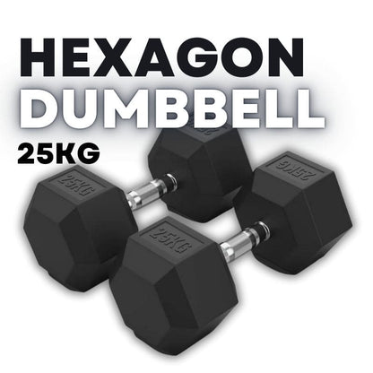 Hexagon hex Dumbbell 25kg kipfit