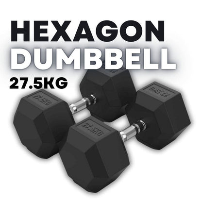 Hexagon hex Dumbbell 27.5kg kipfit