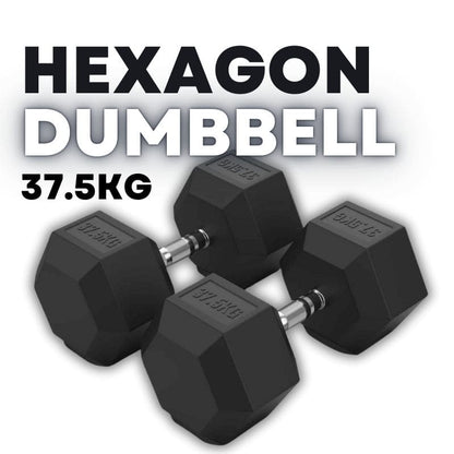 Hexagon hex Dumbbell 37.5kg kipfit