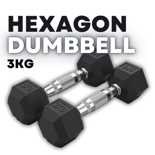 Hexagon hex Dumbbell 3kg kipfit