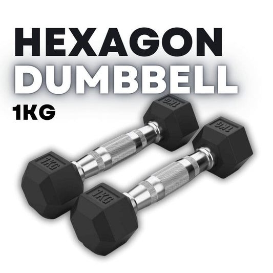 Hexagon hex Dumbbell 1kg kipfit