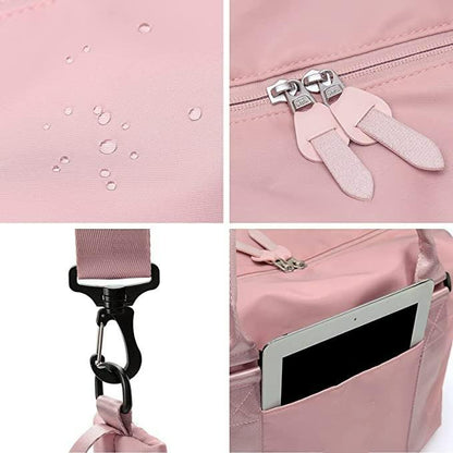Kouda Travel Duffel Bag,Sports Tote Gym Bag,Shoulder Weekender Overnight Bag for Women