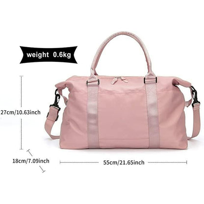 Kouda Travel Duffel Bag,Sports Tote Gym Bag,Shoulder Weekender Overnight Bag for Women
