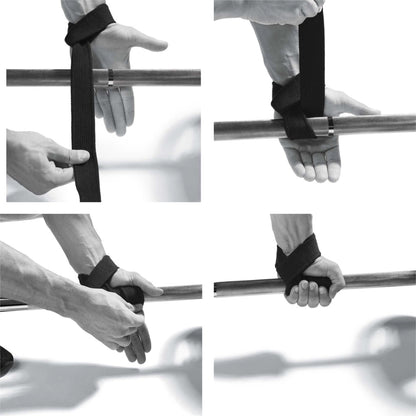 Weight Lifting Strap Hand Wrist Support Straps Brace Padded Gym Body Building Training Weightlifting Wrap