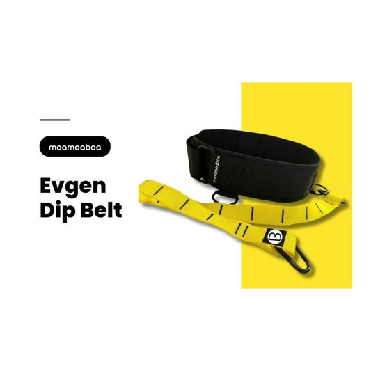 Evgen Dip Belt: Your Ultimate Companion for Weightlifting, Pullups, Powerlifting, Squats, and Bodybuilding with Nylon Loop